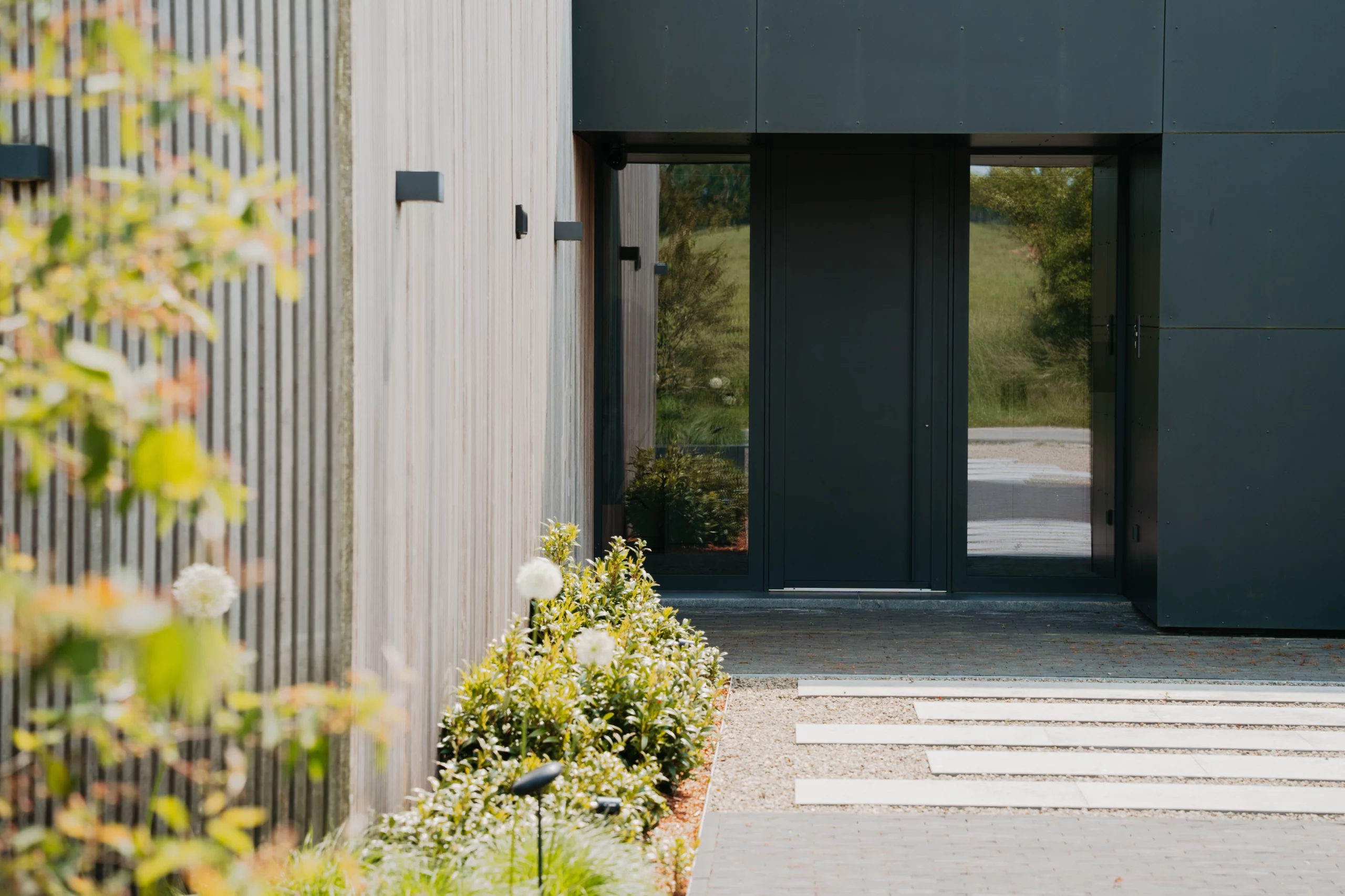 Porte d'entrée sur mesure