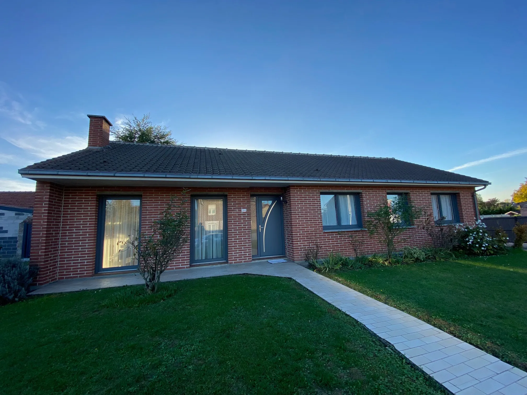 Menuiserie pvc gris anthracite