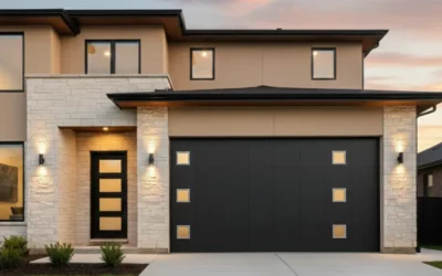 Porte garage latérale