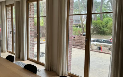 Installation fenêtres, portes et portes fenêtres en bois au Touquet