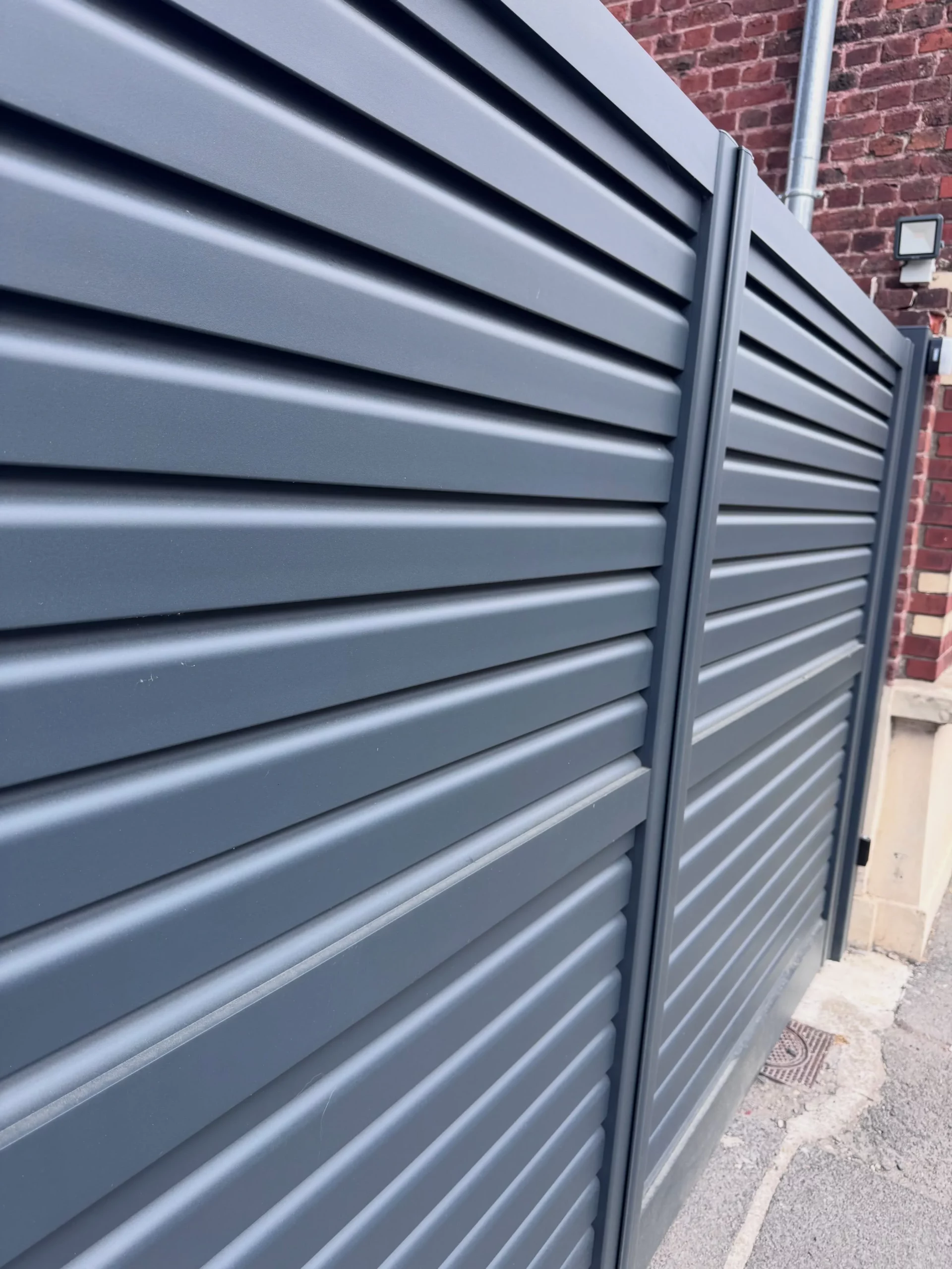 Menuiserie pvc gris anthracite